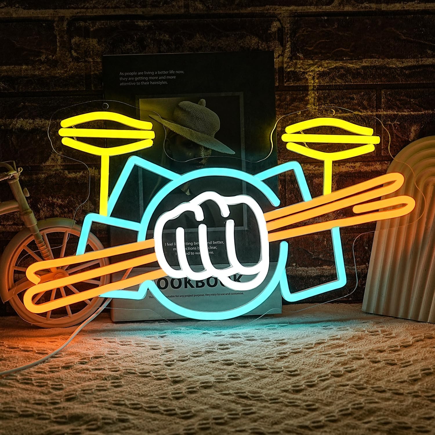 Lighting Decoration Ideas - Letrero Luminoso LED de Neón con