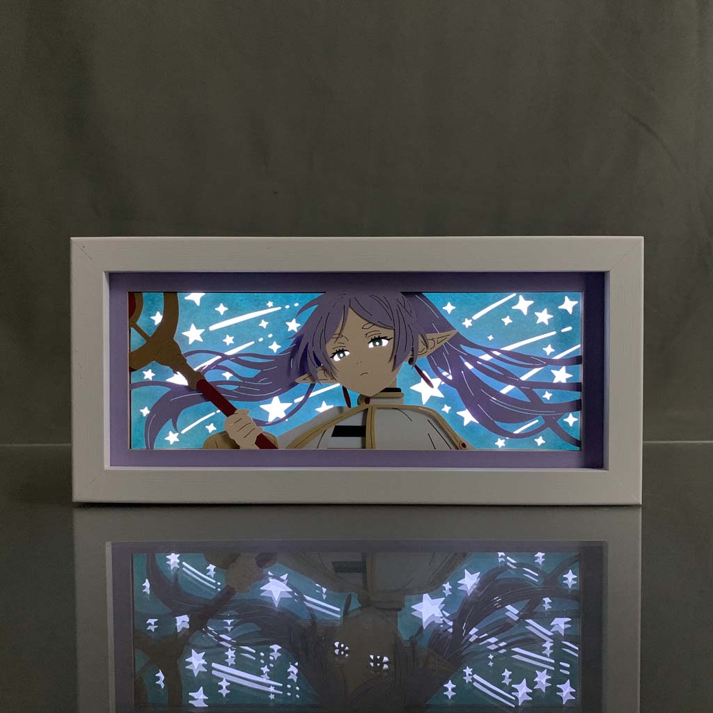 Lighting Decor And Beyond - Lámpara LED de Papel Tallado con