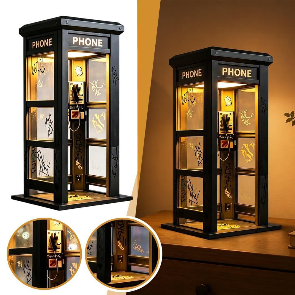 Lighting Decoration For Home - Lámpara de mesa estilo cabina telefónica