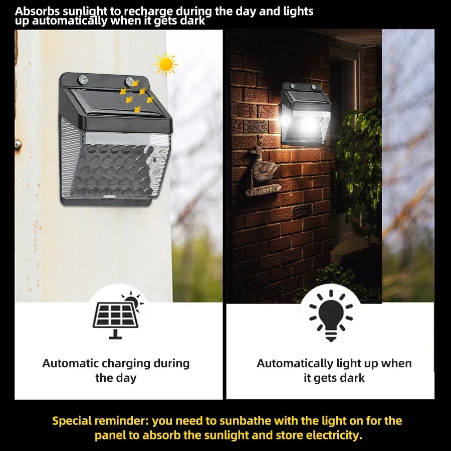 Luz Solar LED con Sensor de Mo - Lighting Decoration Ideas reseña y precio