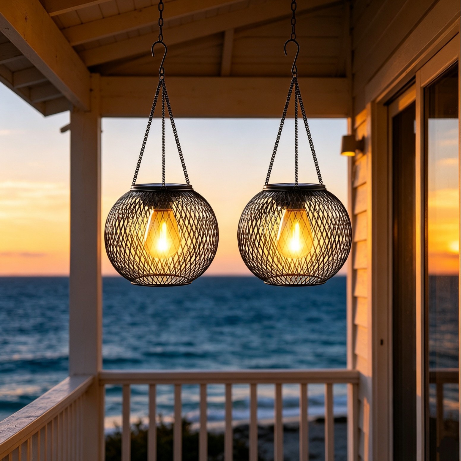 Lámpara LED Solar Colgante par - Lighting Decoration Ideas reseña y precio