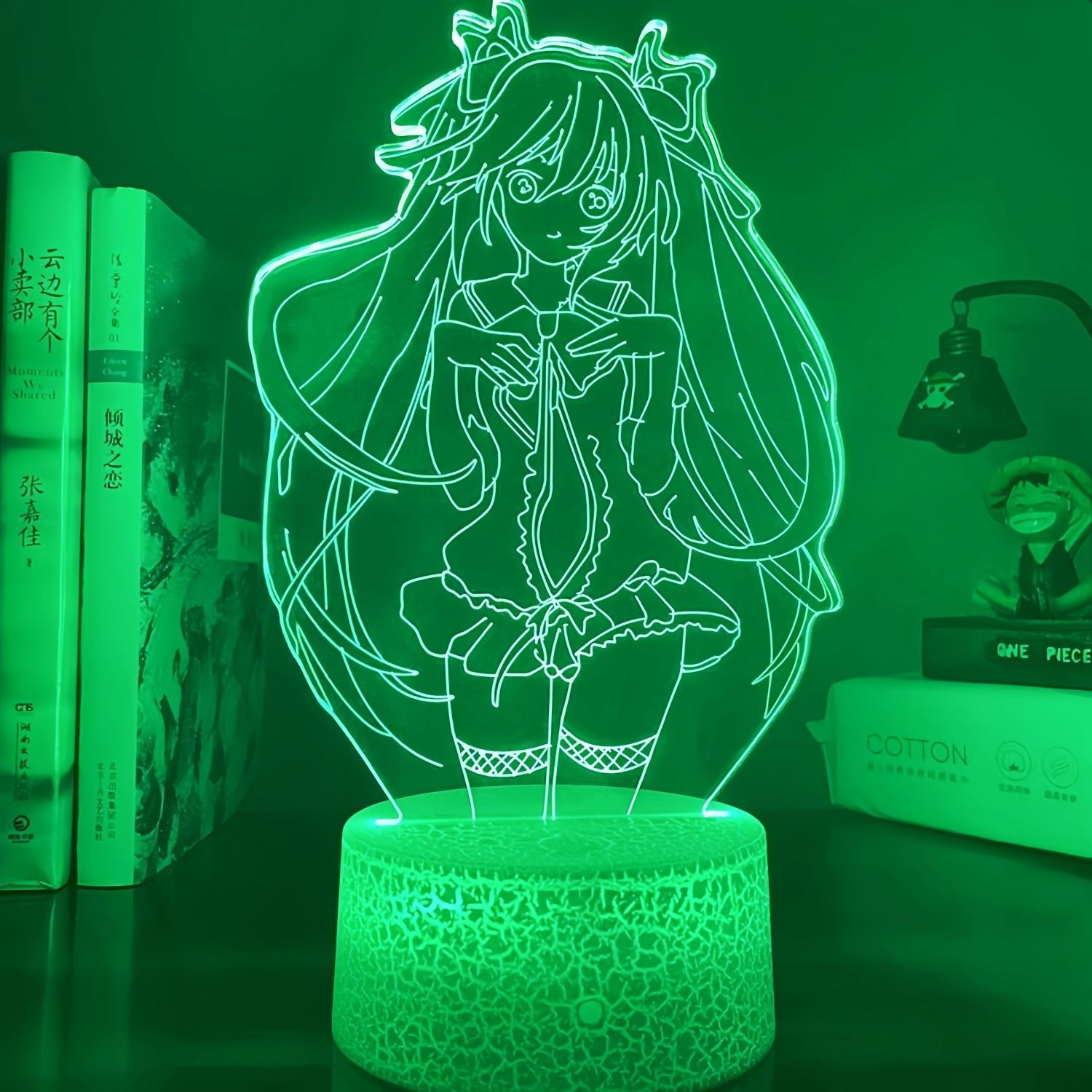 Figura de Hatsune Miku con Luz - Lighting Decoration Ideas reseña y precio