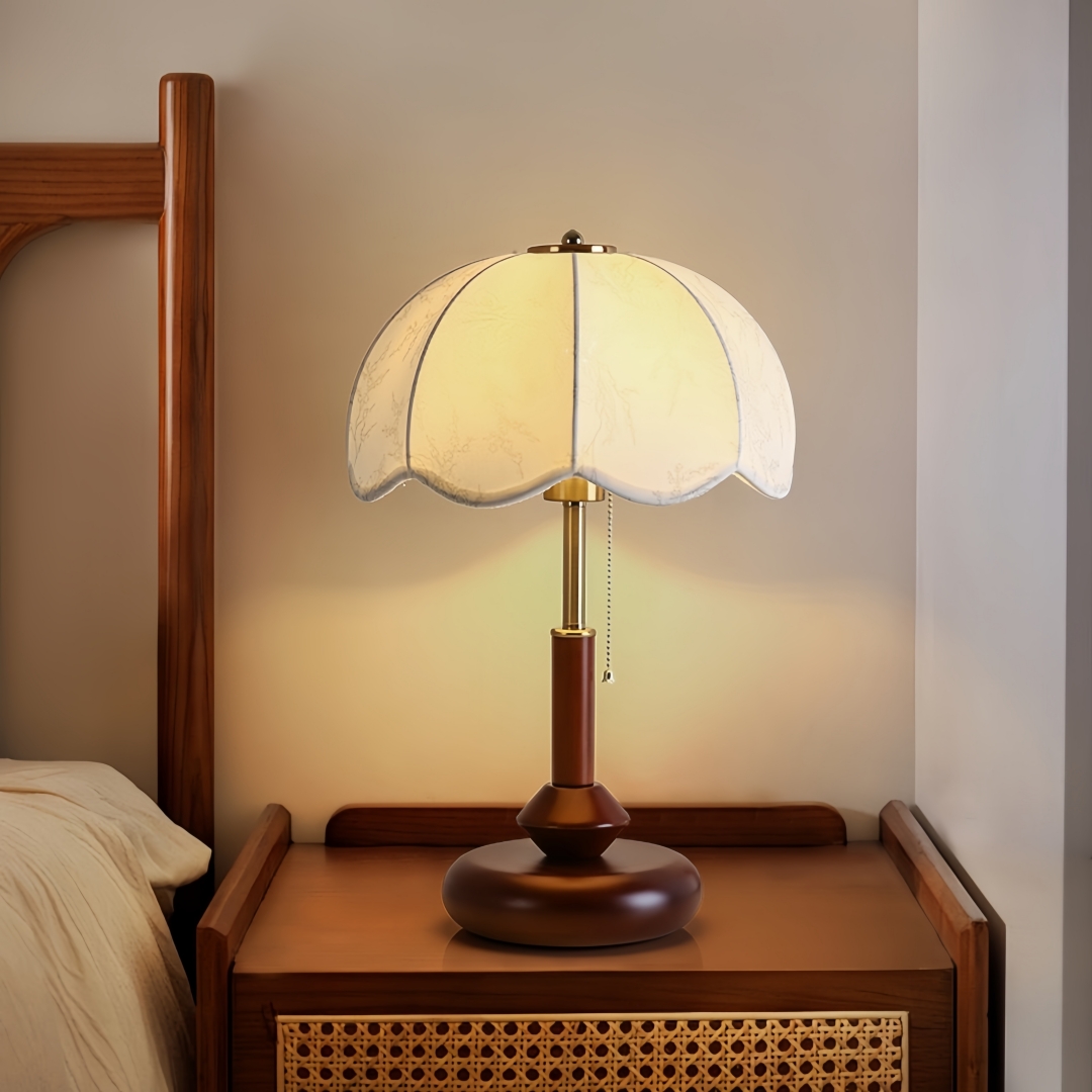 Lámpara de Mesa Vintage con Fo - Lighting Decoration For Home reseña y precio